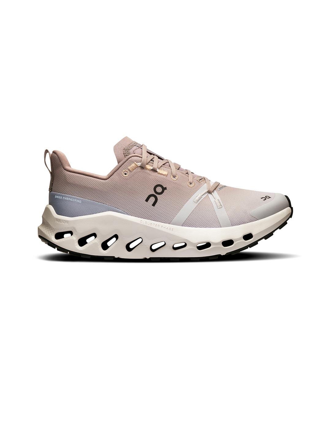 Zapatillas On Running Cloudsurfer Trail waterproof beige muj