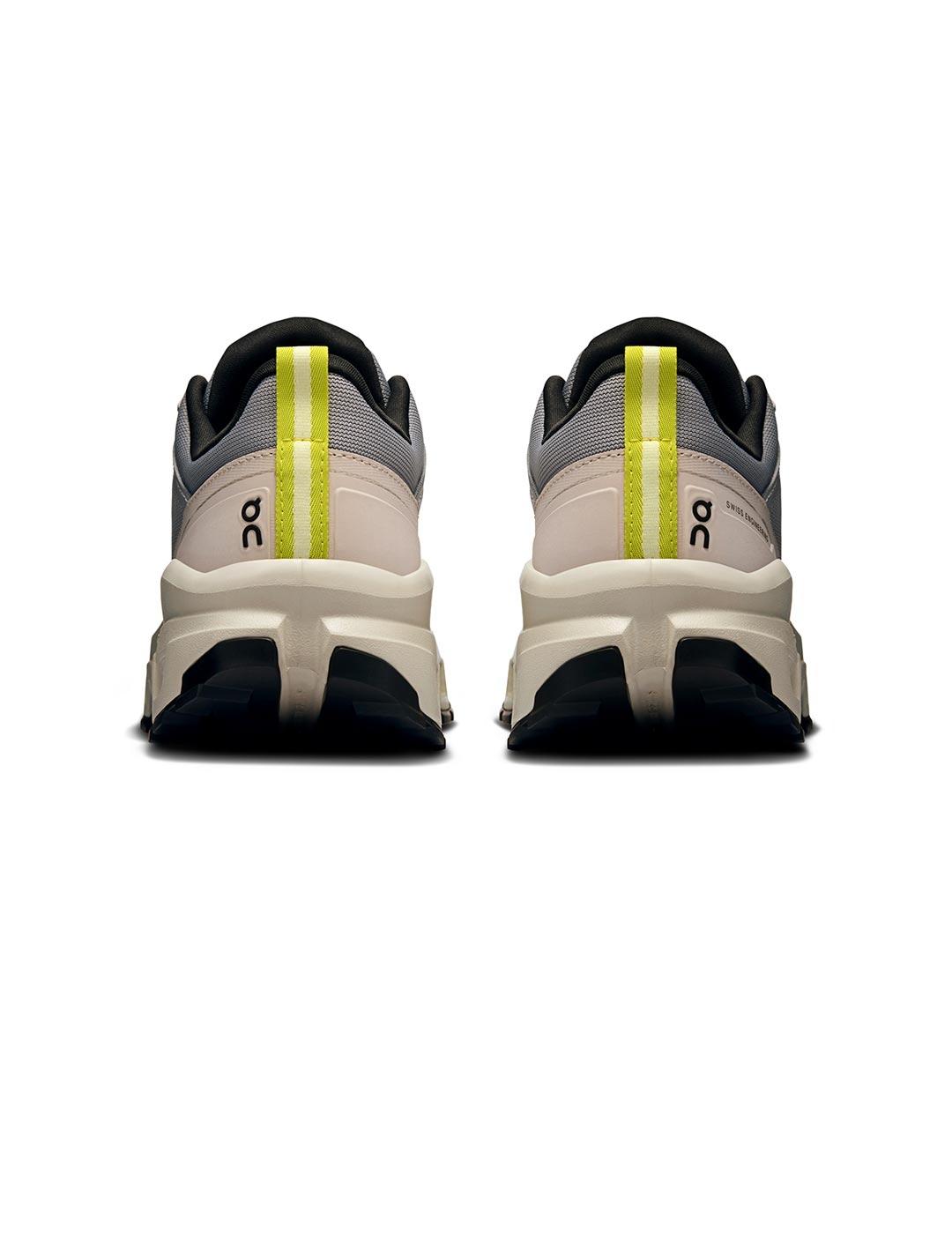 Zapatillas On Running Cloudrock Low waterproof gris de mujer