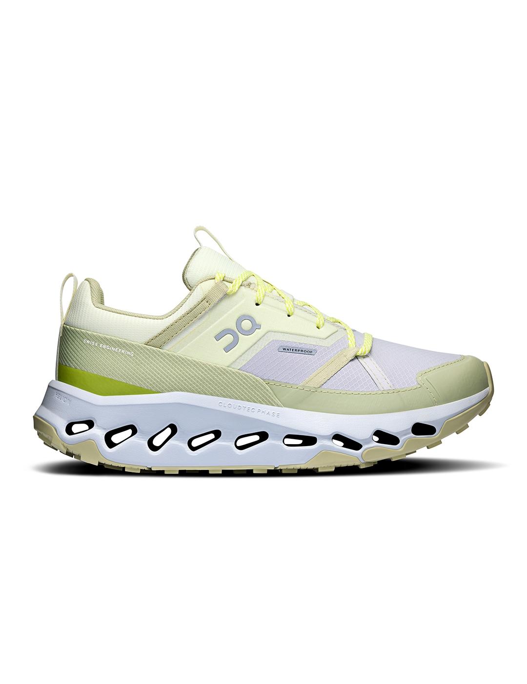 Zapatillas On Running Cloudhorizon waterproof amarillas de mujer