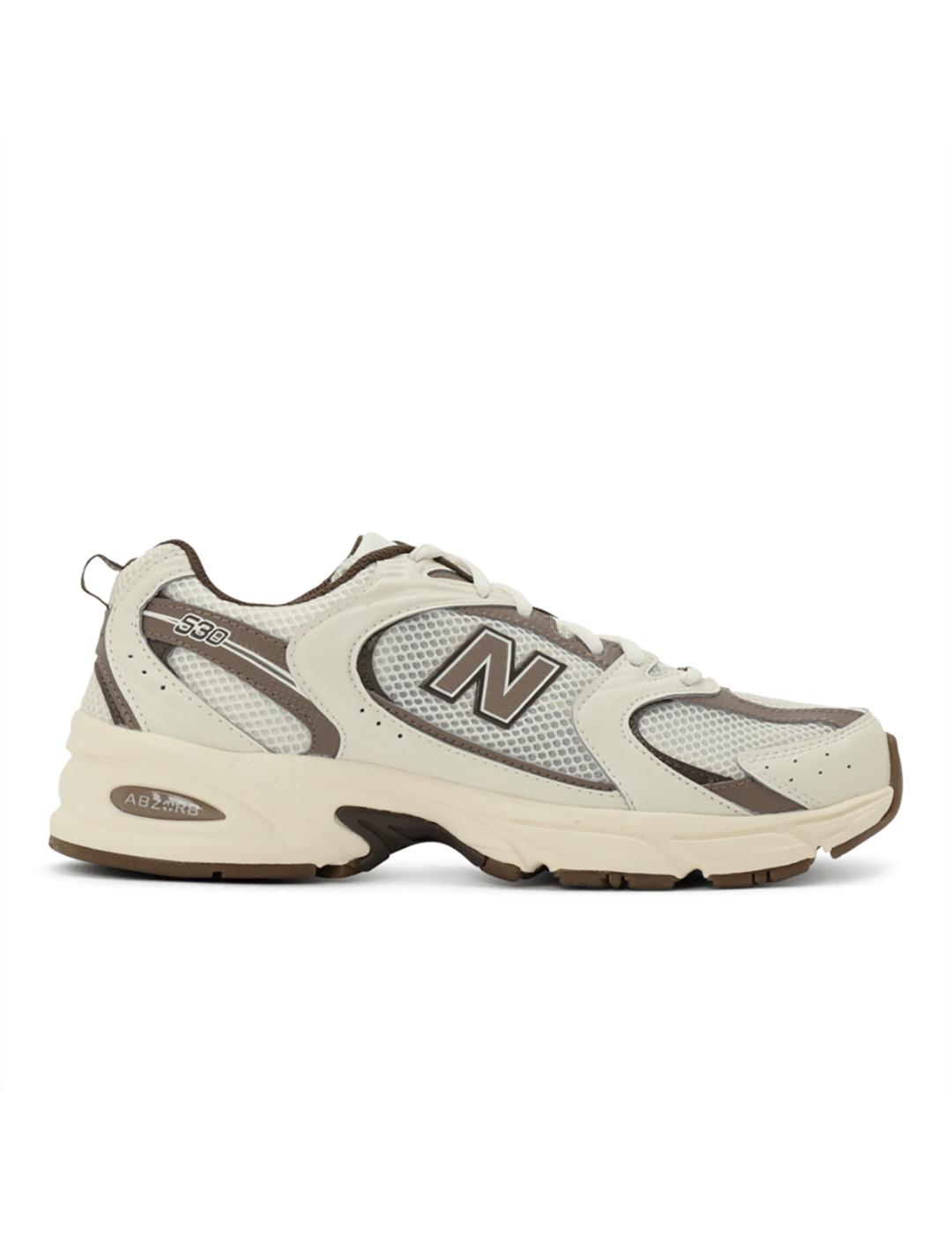 Zapatillas New Balance MR530ASM blanca beige de mujer