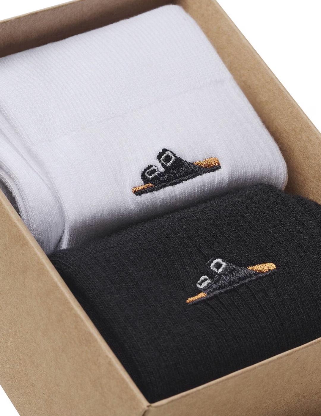 Calcetines Birkenstock Pack 2 blanco negro unisex