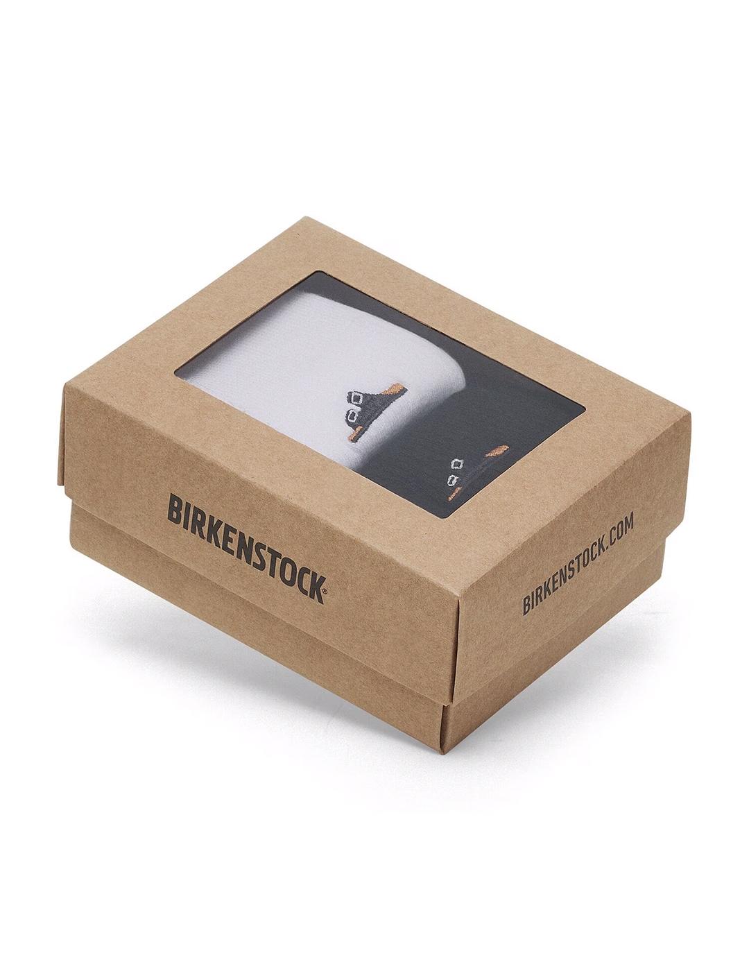 Calcetines Birkenstock Pack 2 blanco negro unisex