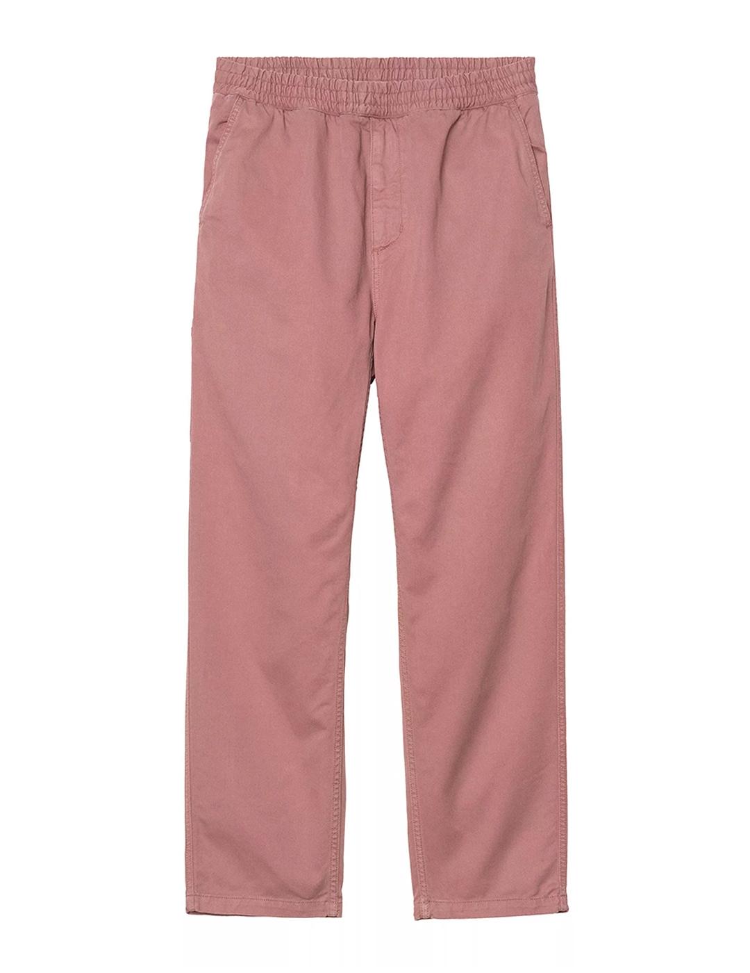 Pantalón Carhartt Wip Flint Dusky Pink Garment Dye de hombre