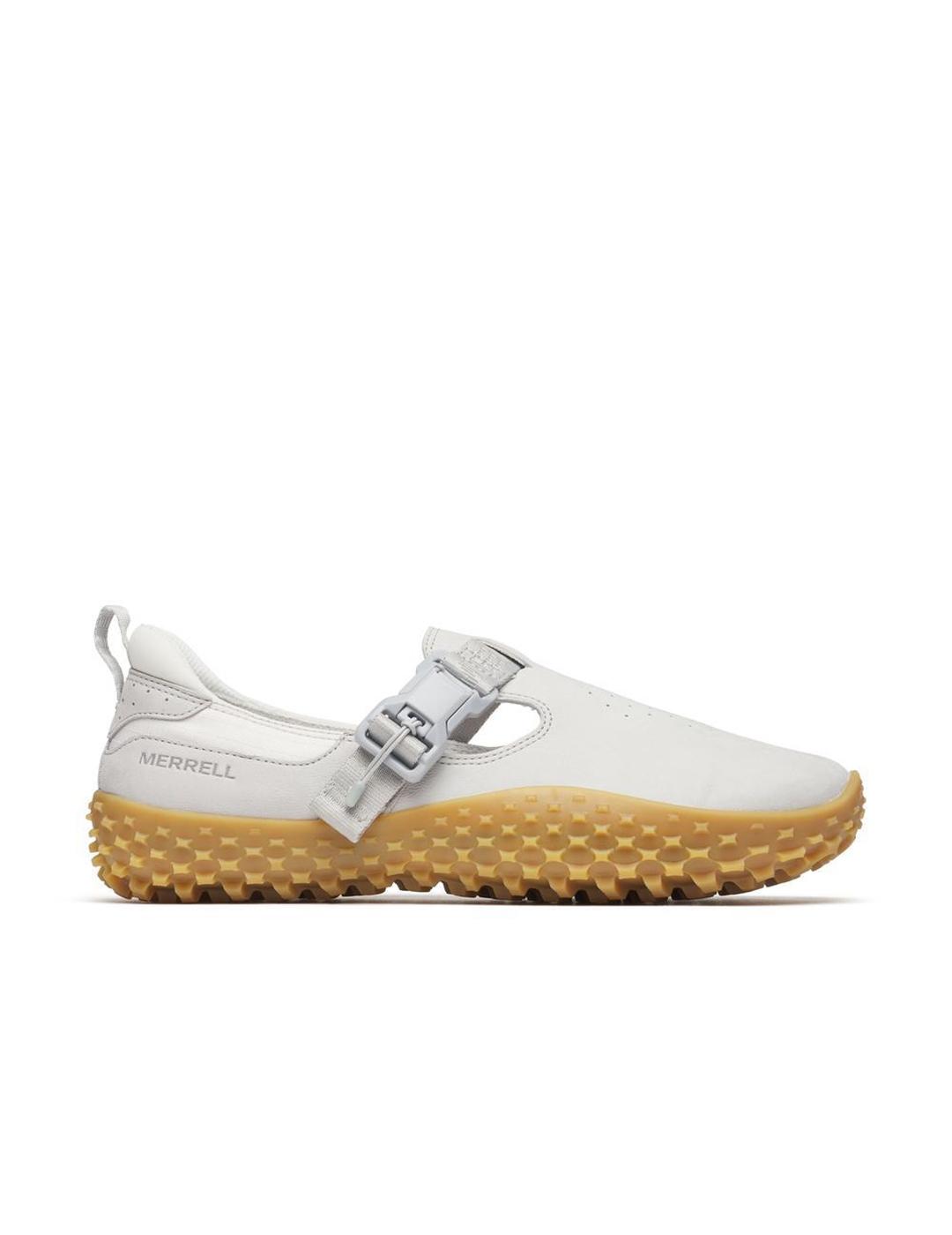 Zapatillas Merrell Wrapt Buckle gris claro de mujer