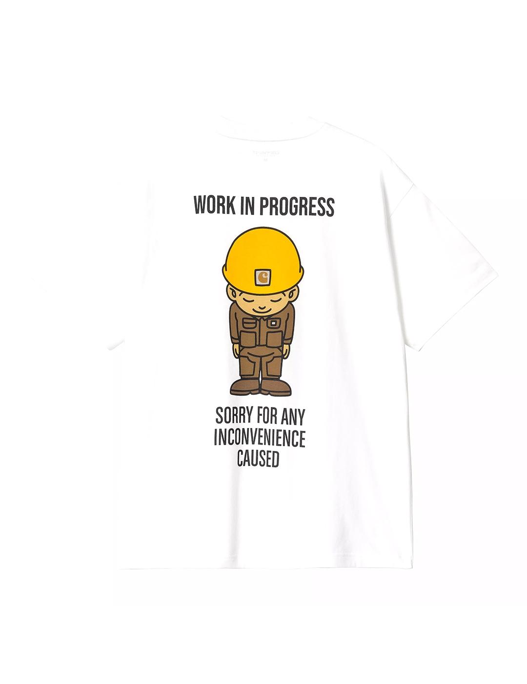 Camiseta Carhartt Wip Sumimasen blanca de hombre