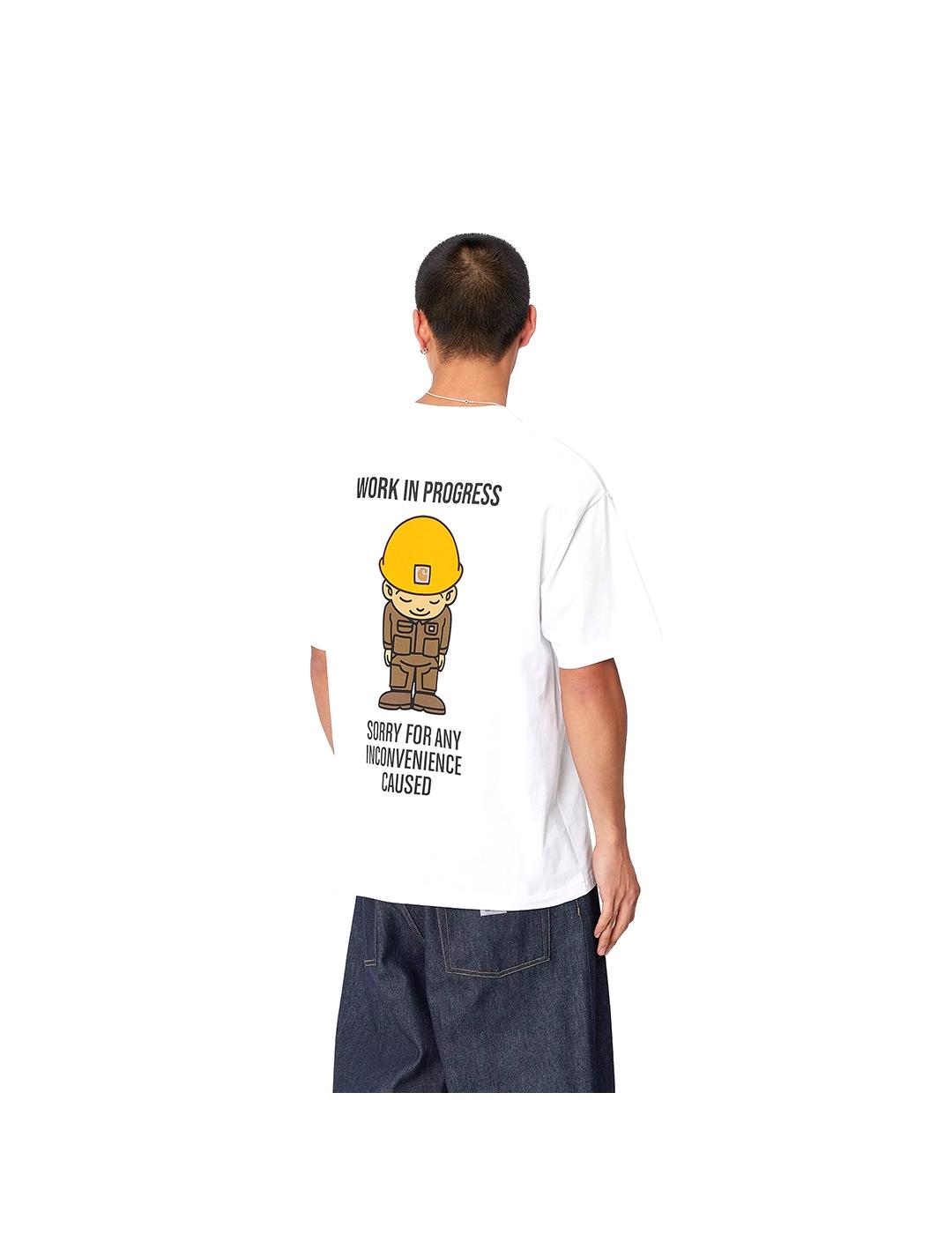 Camiseta Carhartt Wip Sumimasen blanca de hombre