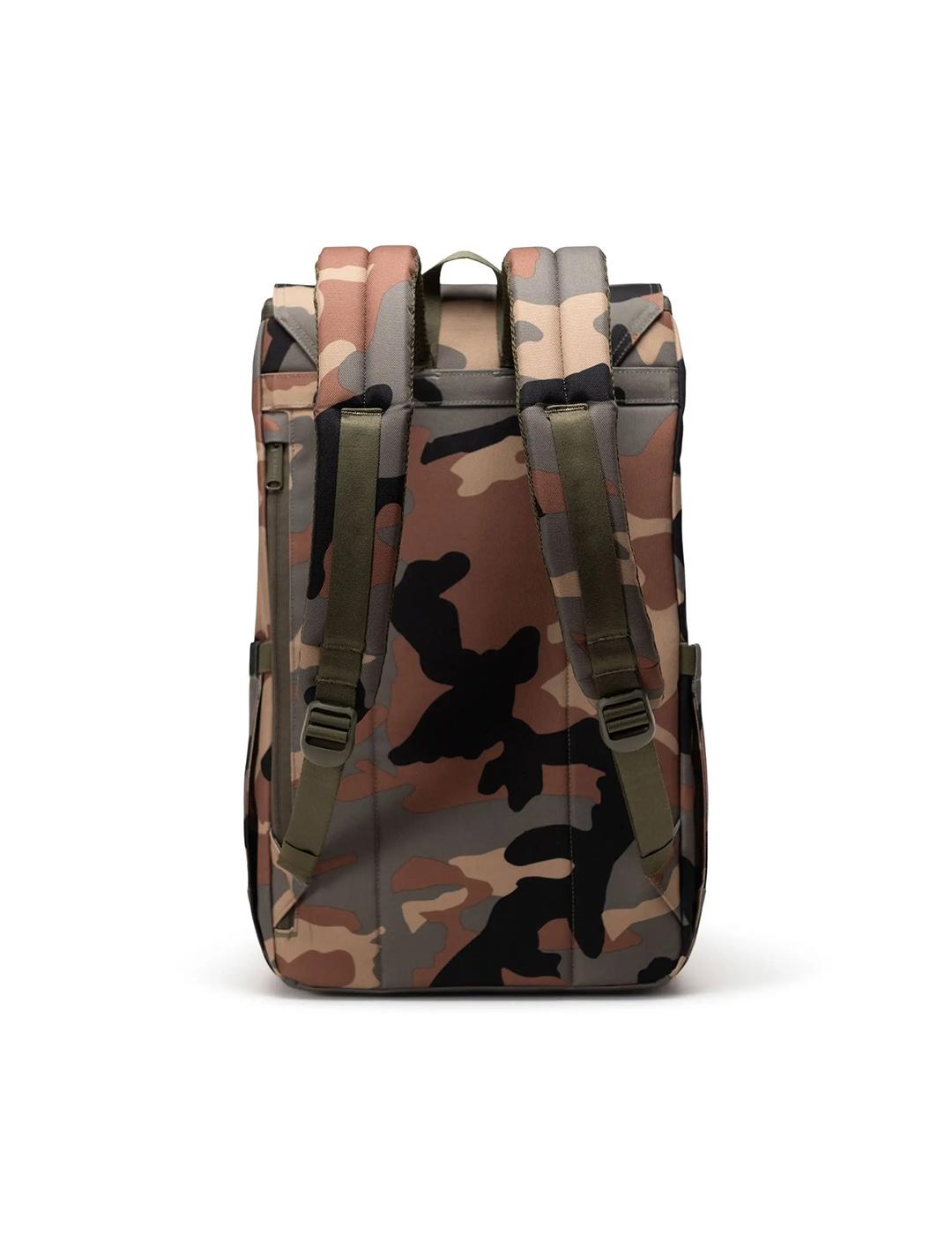 Mochila Herschel Retreat Backpack camuflaje de mujer y hombr