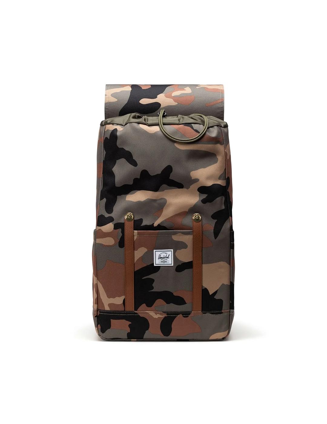 Mochila Herschel Retreat Backpack camuflaje de mujer y hombr