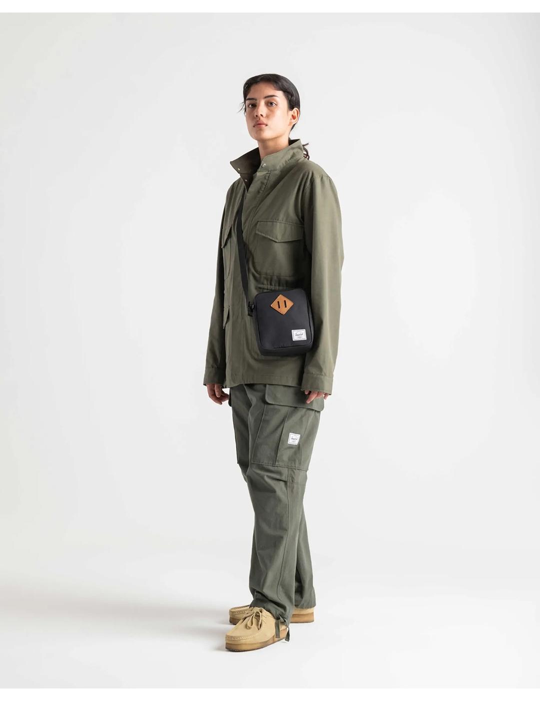 Bolso Herschel Heritage Crossbody negro de mujer y hombre