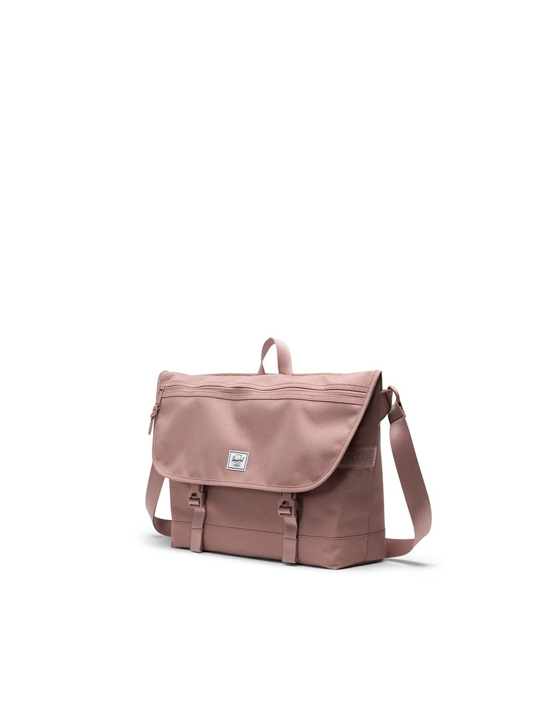 Bandolera Herschel Cove Messenger rosa de mujer