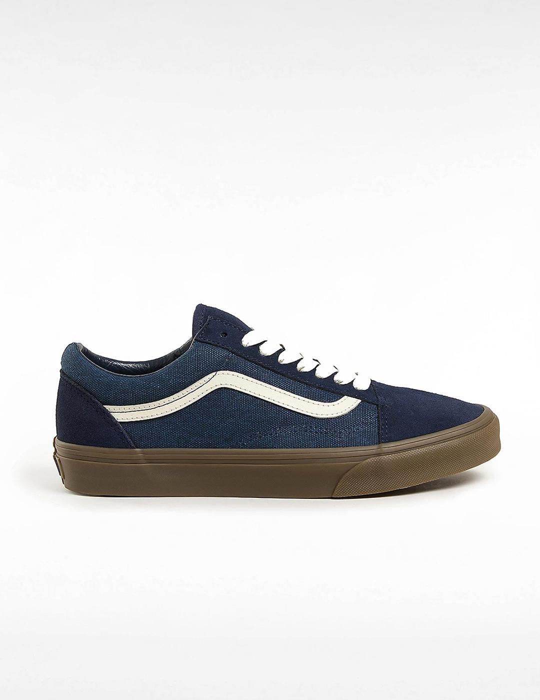 Zapatillas Vans Old Skool Heavy Canvas marino de hombre