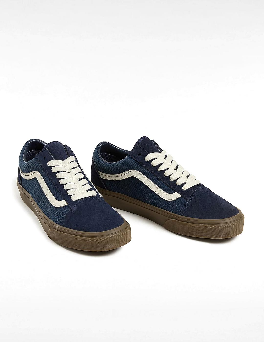 Zapatillas Vans Old Skool Heavy Canvas marino de hombre