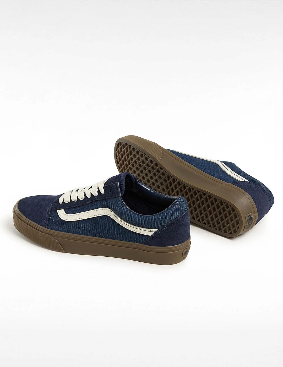 Zapatillas Vans Old Skool Heavy Canvas marino de hombre