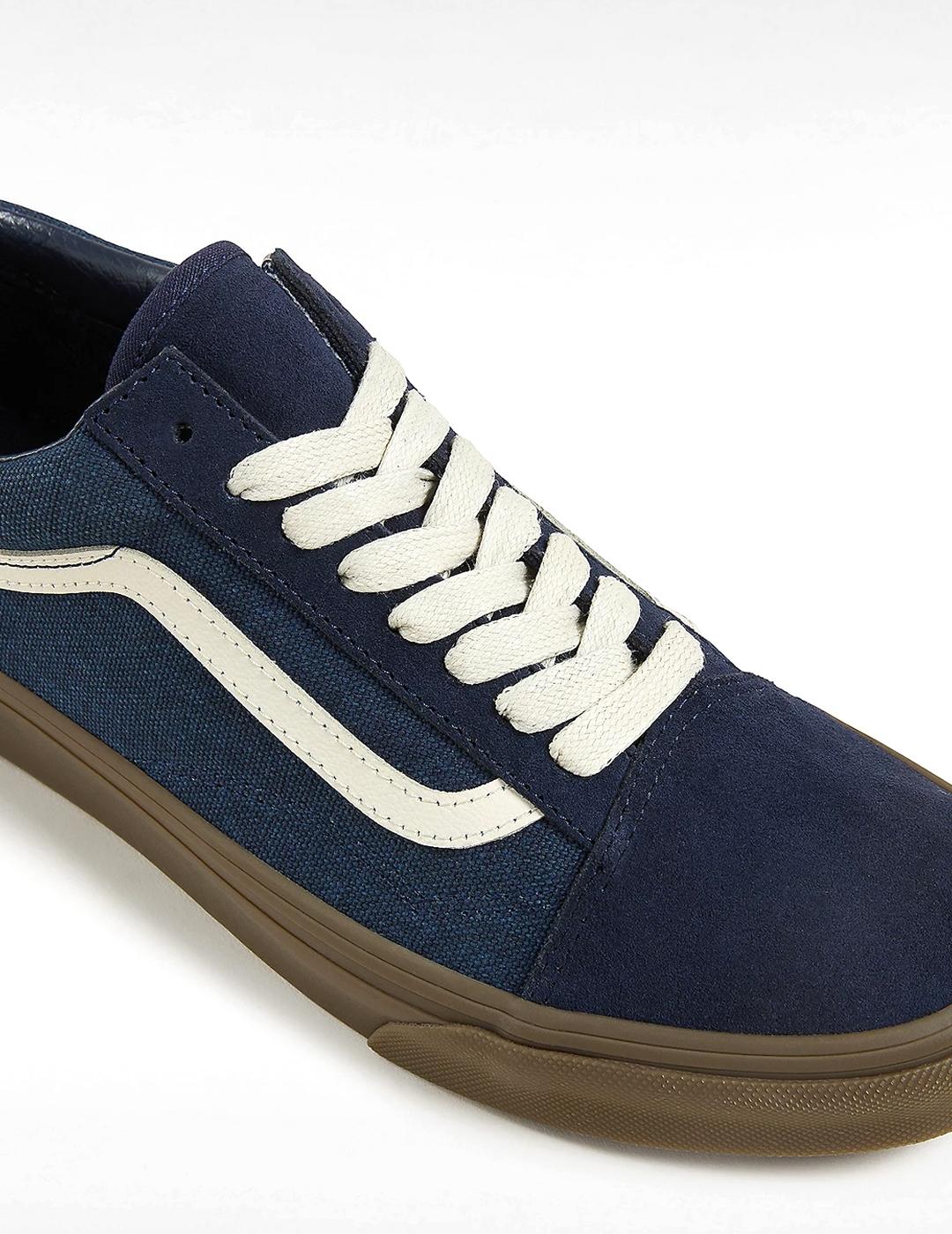 Zapatillas Vans Old Skool Heavy Canvas marino de hombre