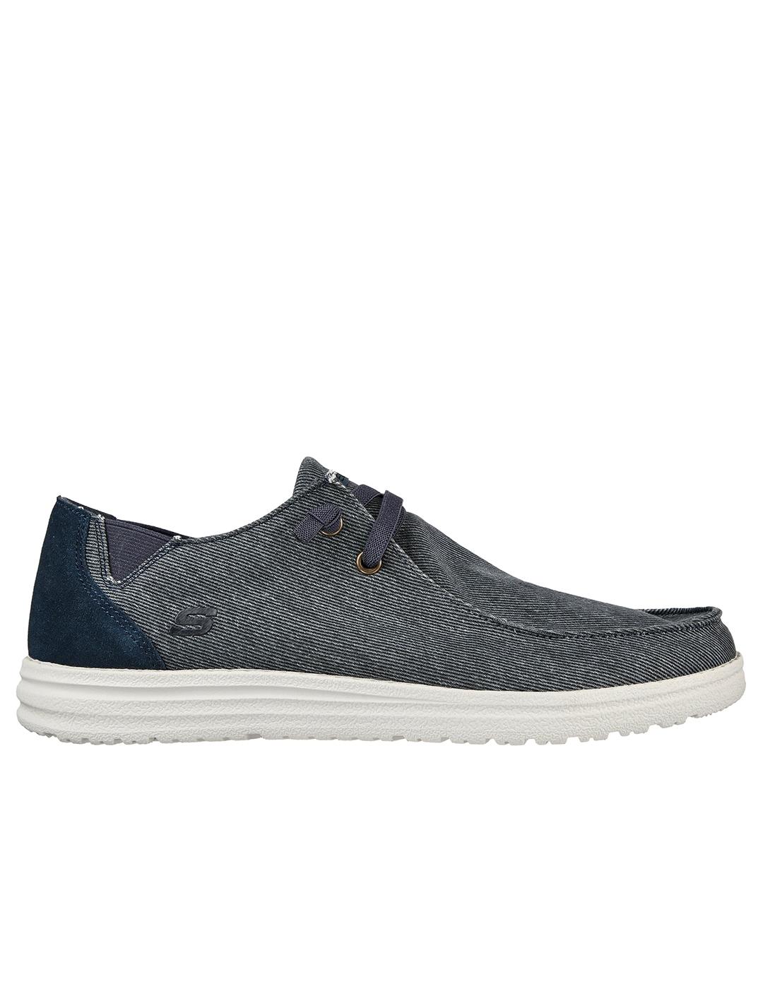 Zapatillas Skechers Melson Raymon azul de hombre