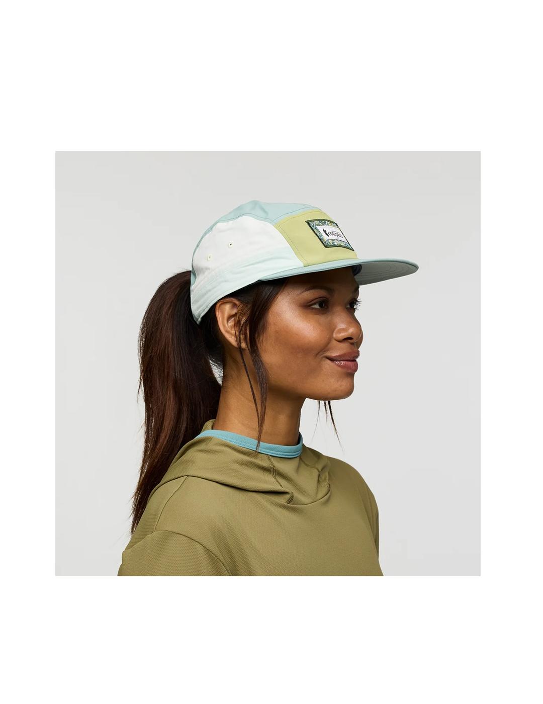 Gorra Cotopaxi Altitude Tech 5 verdes de hombre y mujer