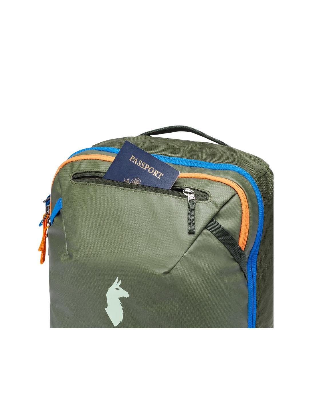 Mochila Cotopaxi Allpa 28L Travel Redesign verde hombre muje