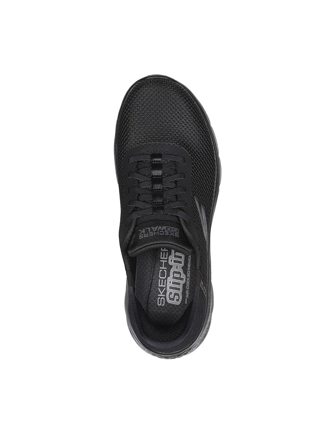 Zapatillas Skechers Slip-ins Go Walk Flex negra de mujer