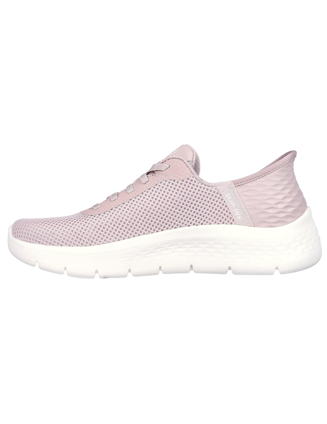 Zapatillas Skechers Slip-ins Go Walk Flex rosa de mujer