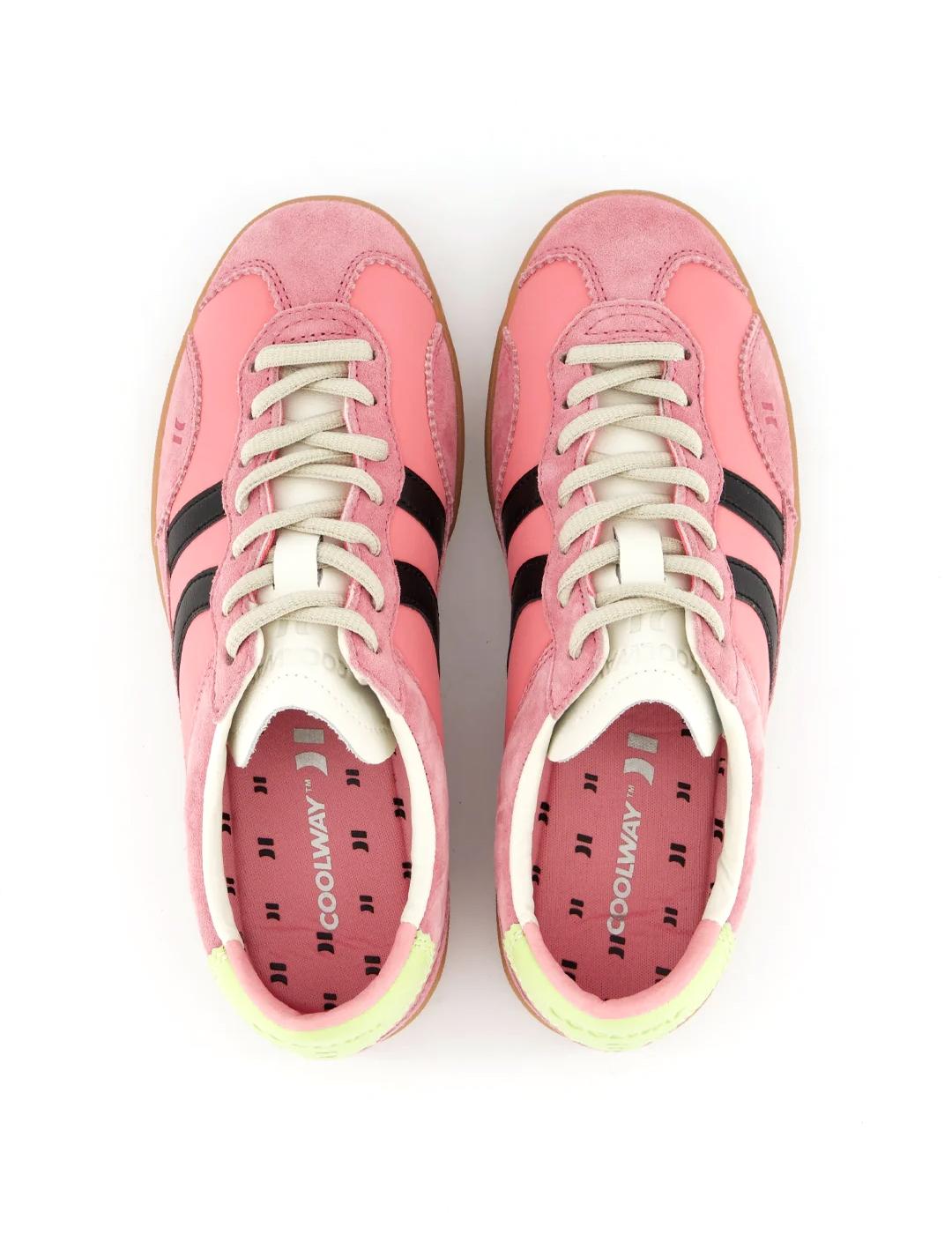 Zapatillas Coolway Kizuna Pink Crayon rosas de mujer
