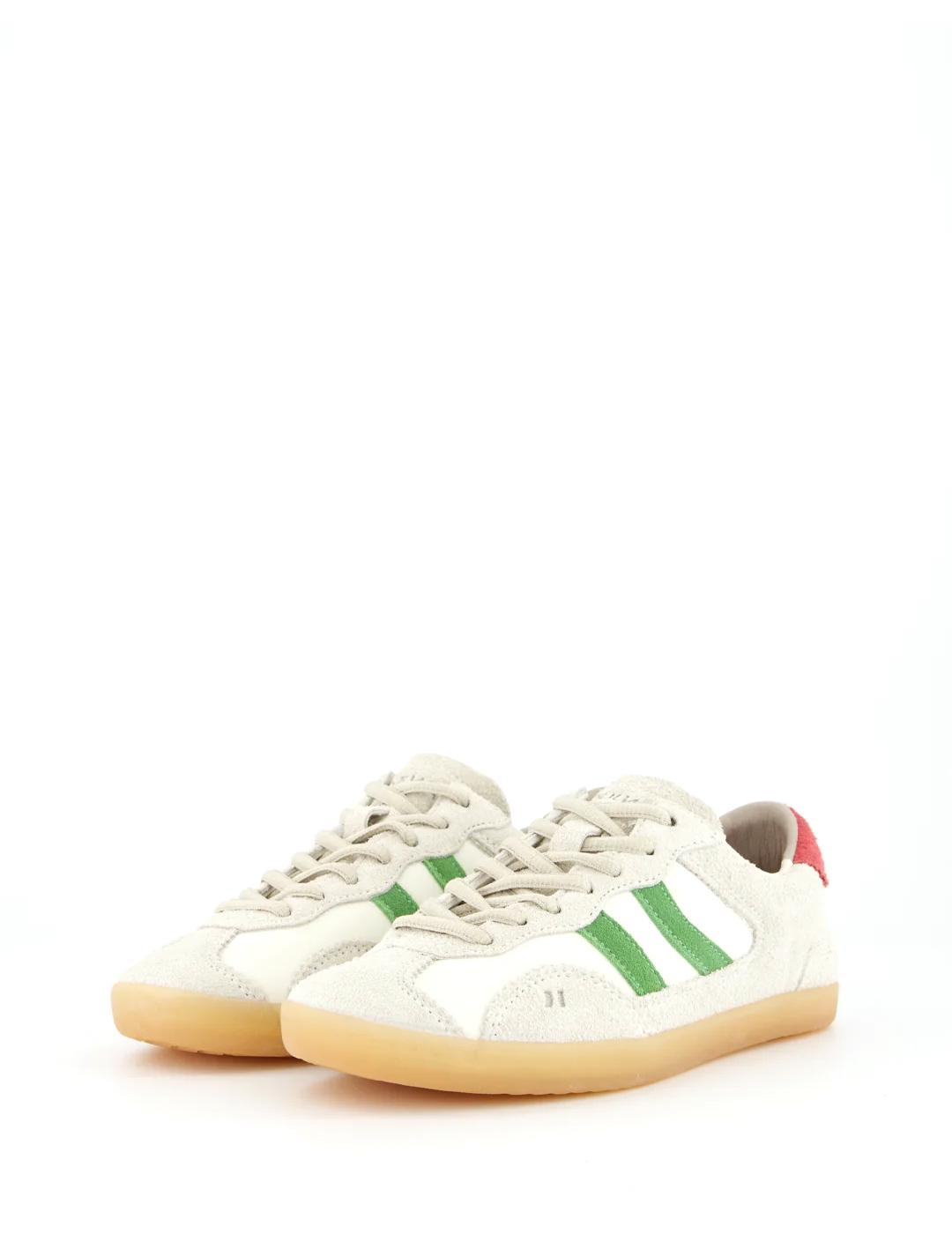 Zapatillas Coolway Kizuna Ice Green blancos de mujer