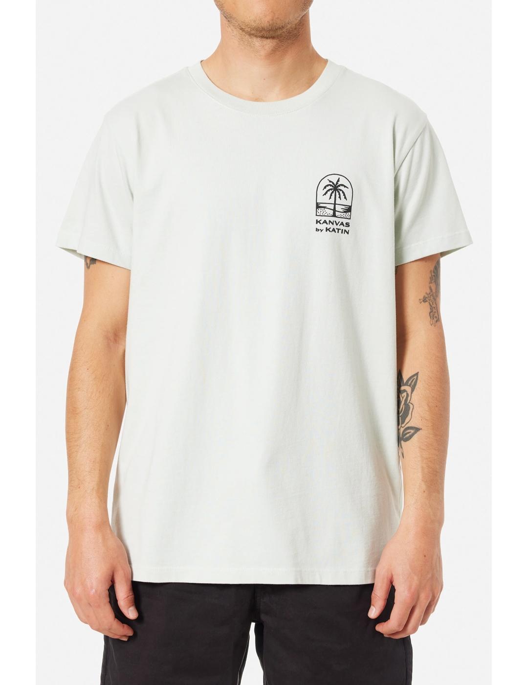 Camiseta Katin Passage verde claro de hombre