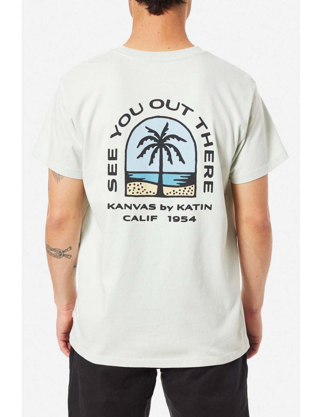 Camiseta Katin Passage verde claro de hombre