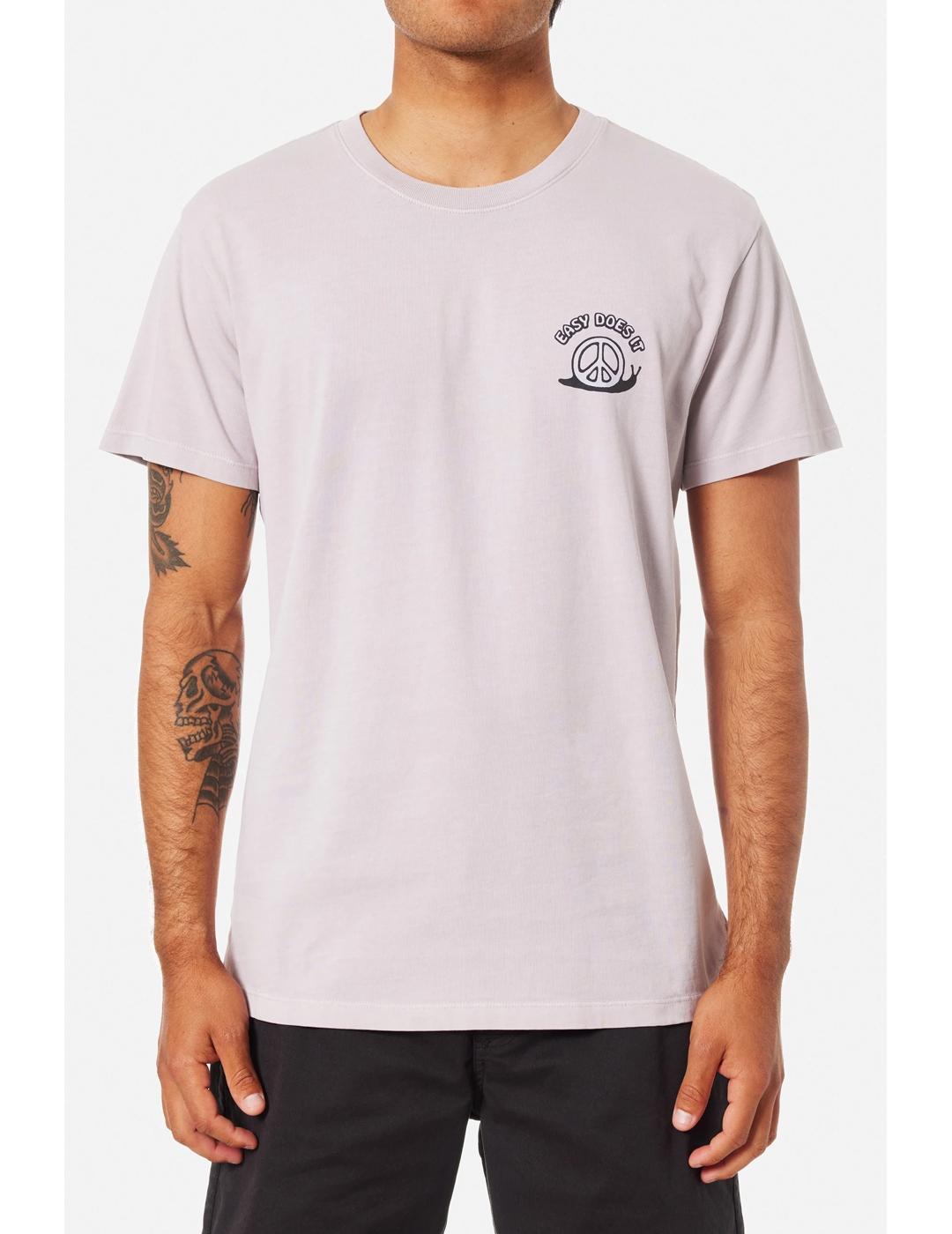 Camiseta Katin Snail blanco vintage de hombre