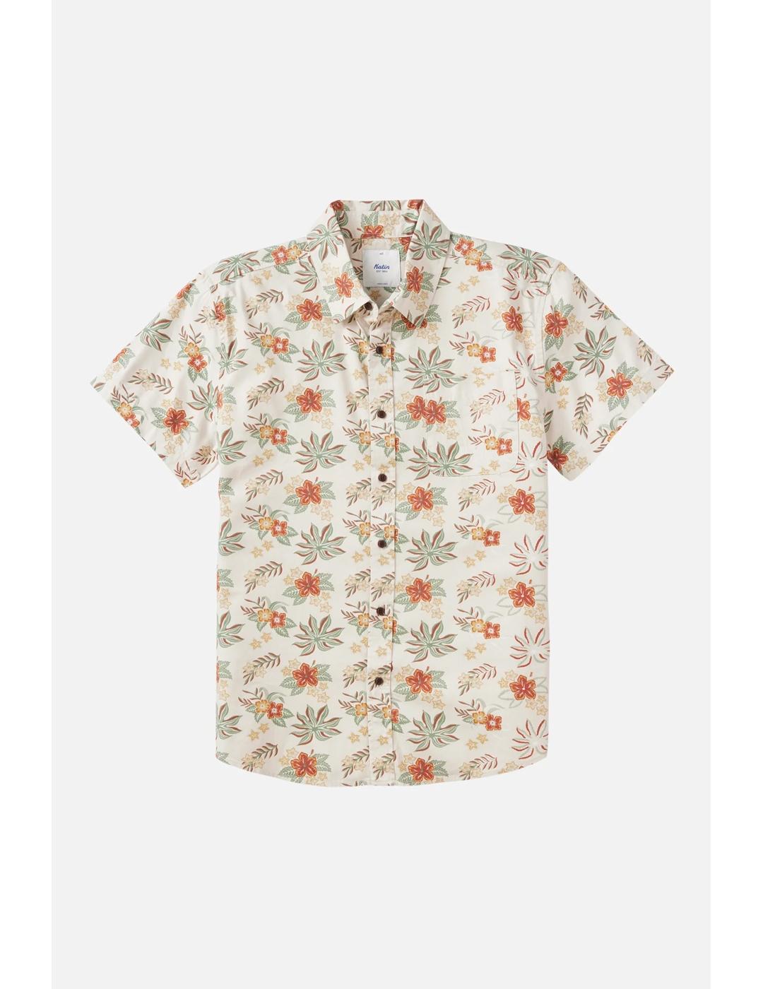 Camisa Katin Benji Silver Birch de hombre