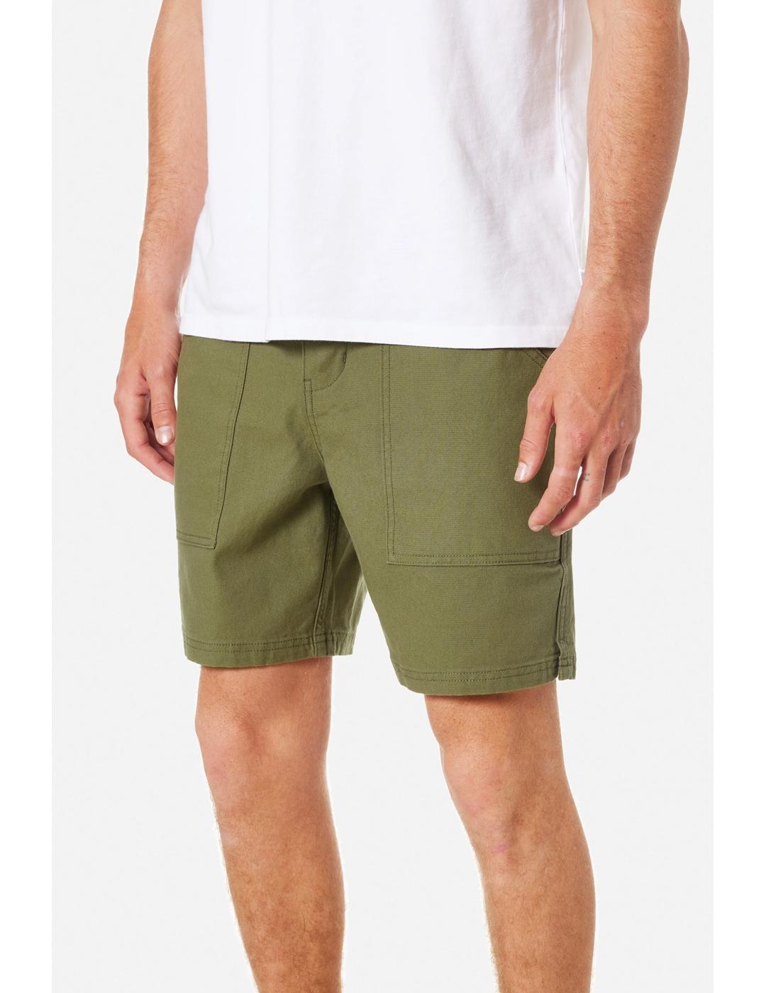 Bermuda Katin Trails Canvas verde oliva de hombre