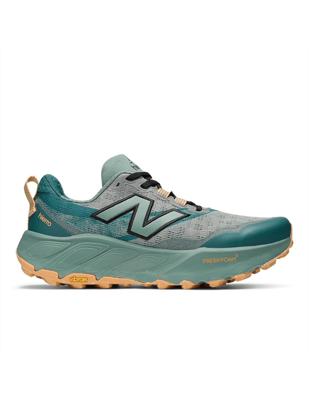 Zapatillas New Balance Fresh Foam X Hierro V9 verde hombre