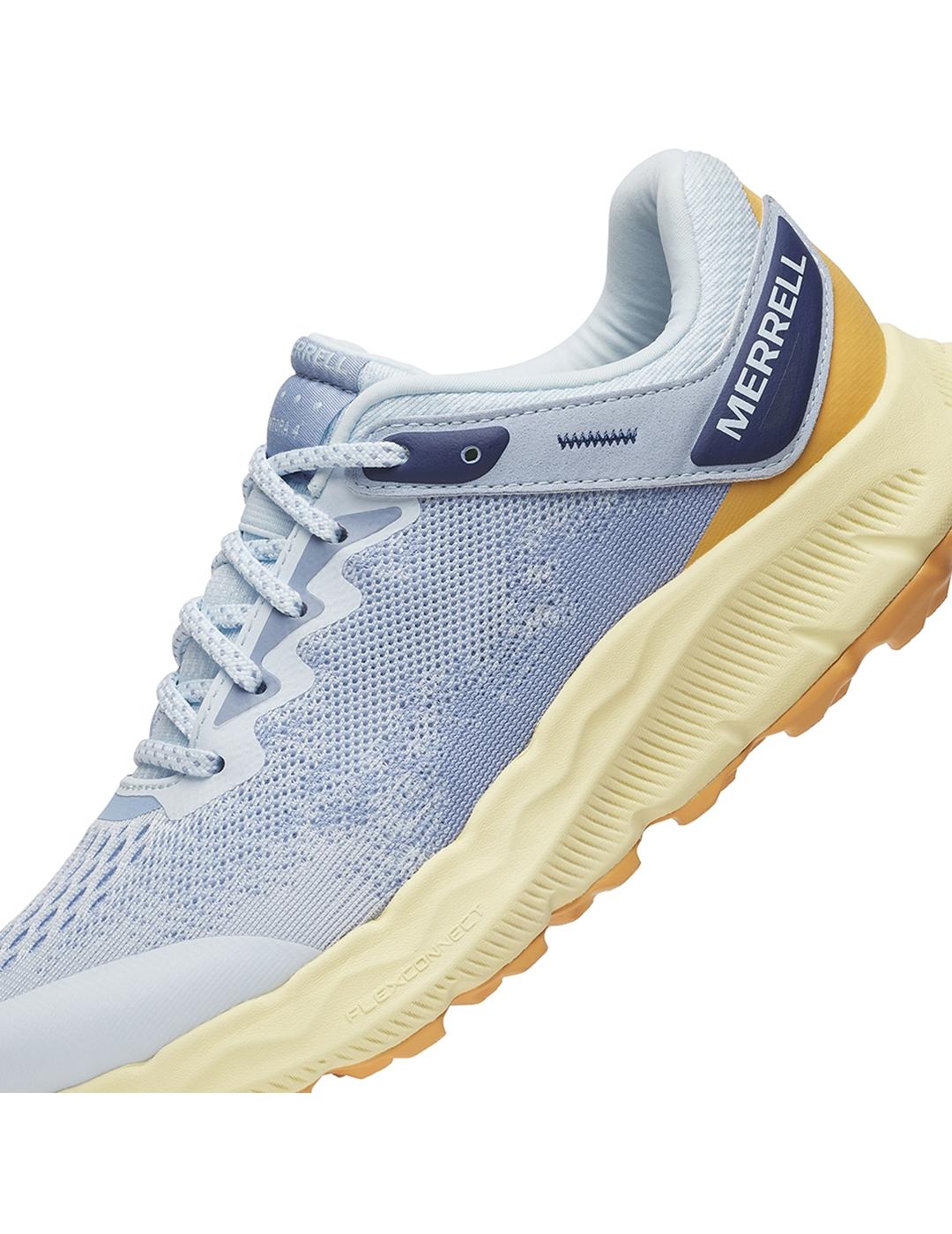 Zapatillas Merrell Antora 4 azul celeste de mujer