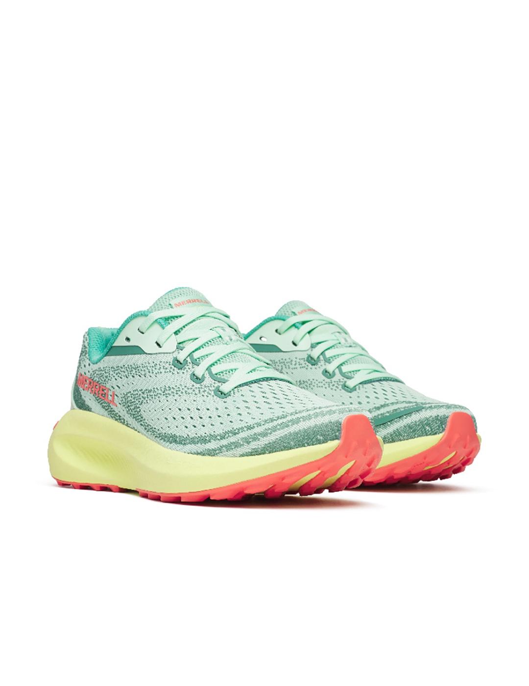 Zapatillas Merrell Morphlite verde de mujer