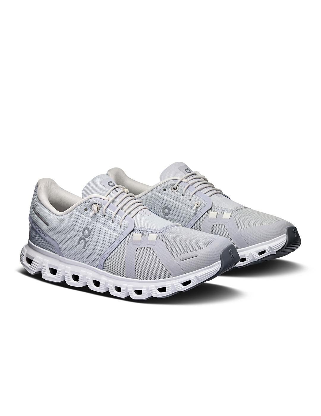 On Running Cloud 6 grises de mujer