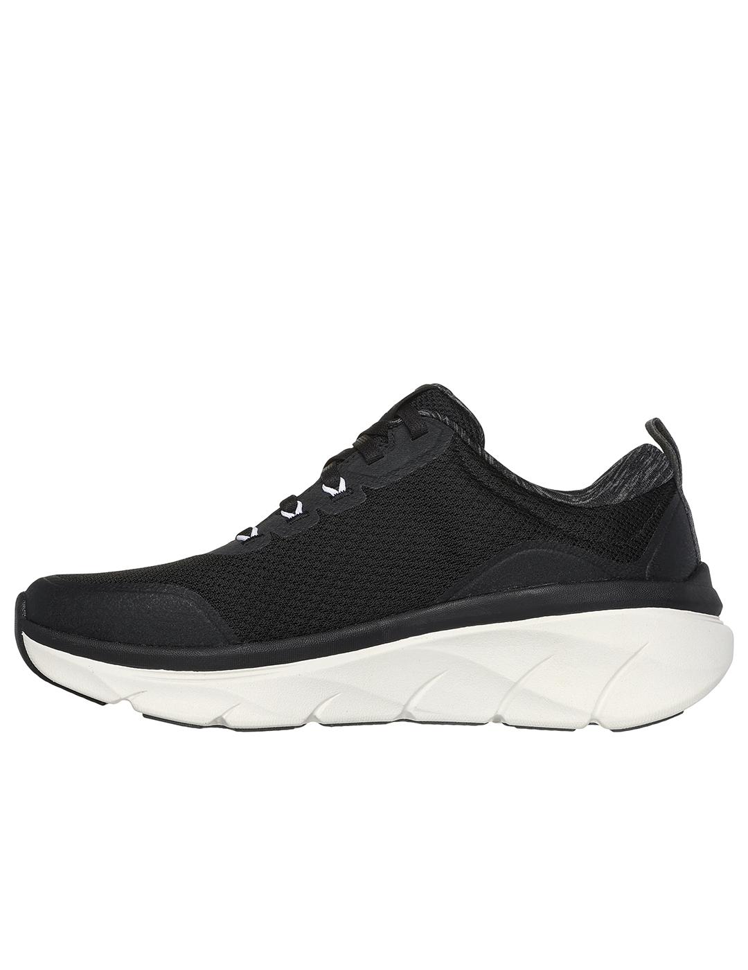 Zapatillas Skechers D`Lux Walker 2.0 negras de mujer