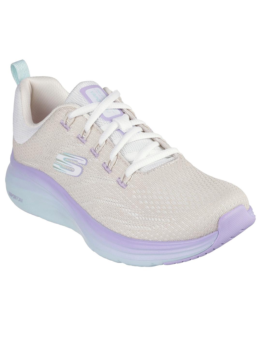 Zapatillas Skechers Vapor Foam Summer Journey beige de mujer