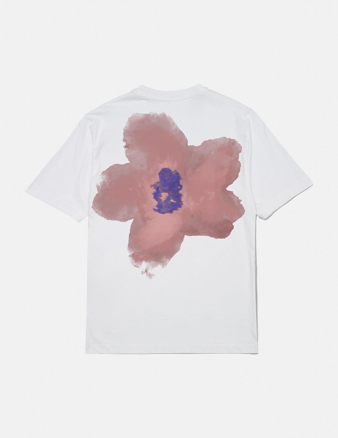 Camiseta Edmmond Garden blanca de hombre