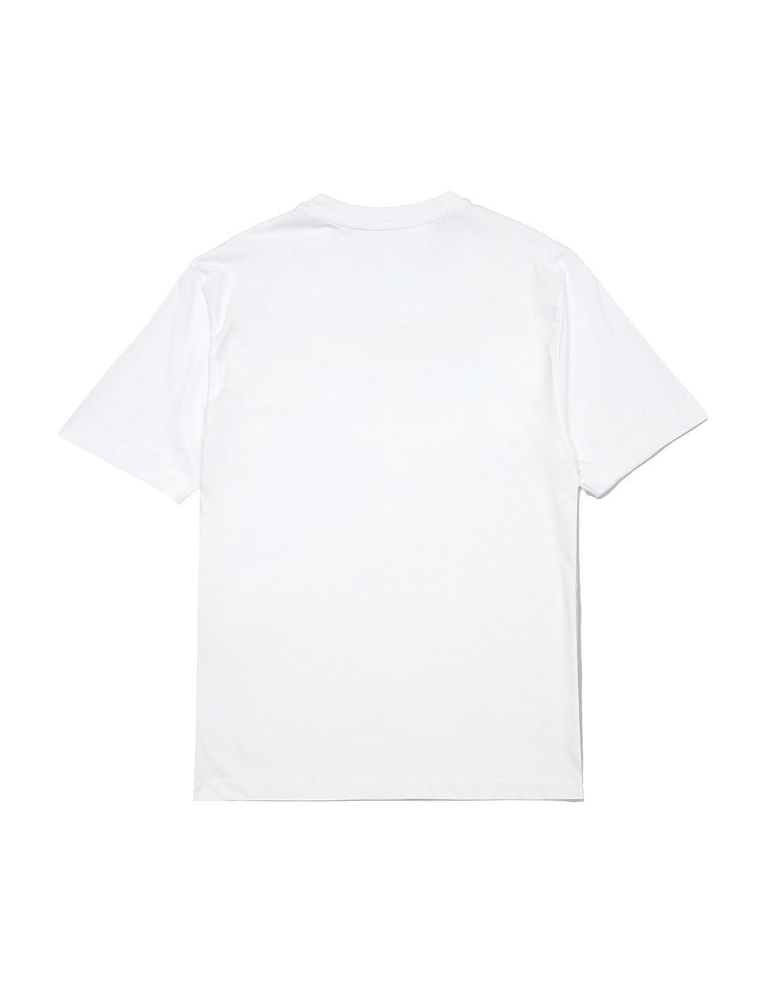 Camiseta Edmmond Balance Life Plain blanca de hombre