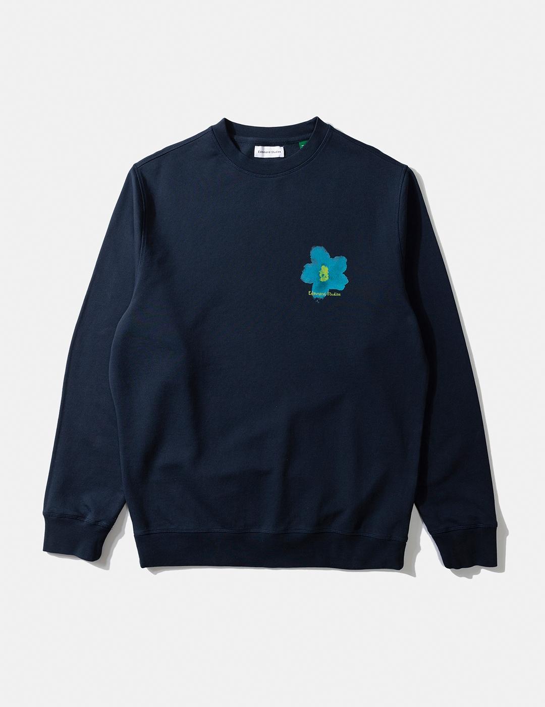 Sudadera Edmmond Garden azul marino de hombre