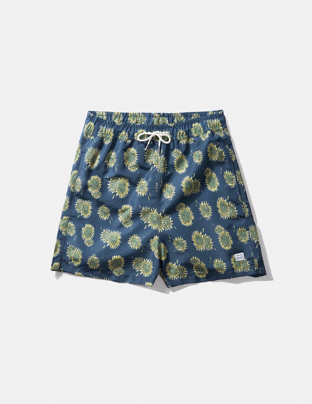 Bañador Edmmond Sunflower marino de hombre