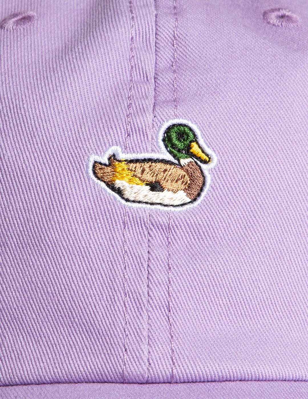 Gorra Edmmond Duck Patch Cap malva de hombre