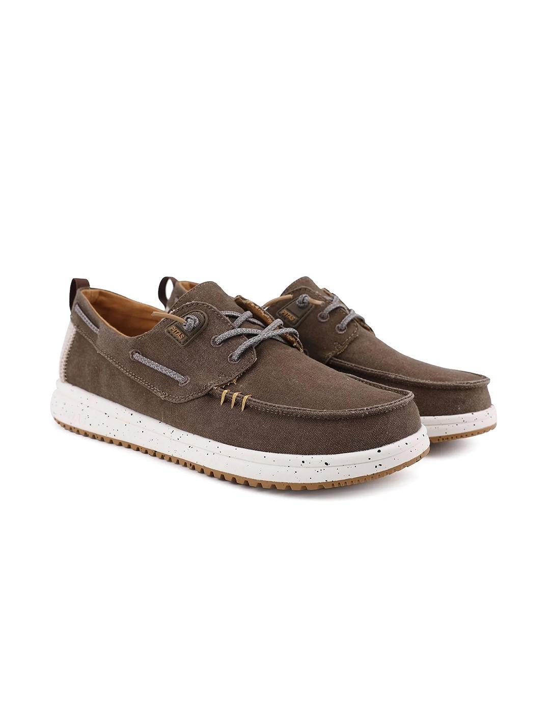 Zapatillas Walk In Pitas Byron Taupe de hombre