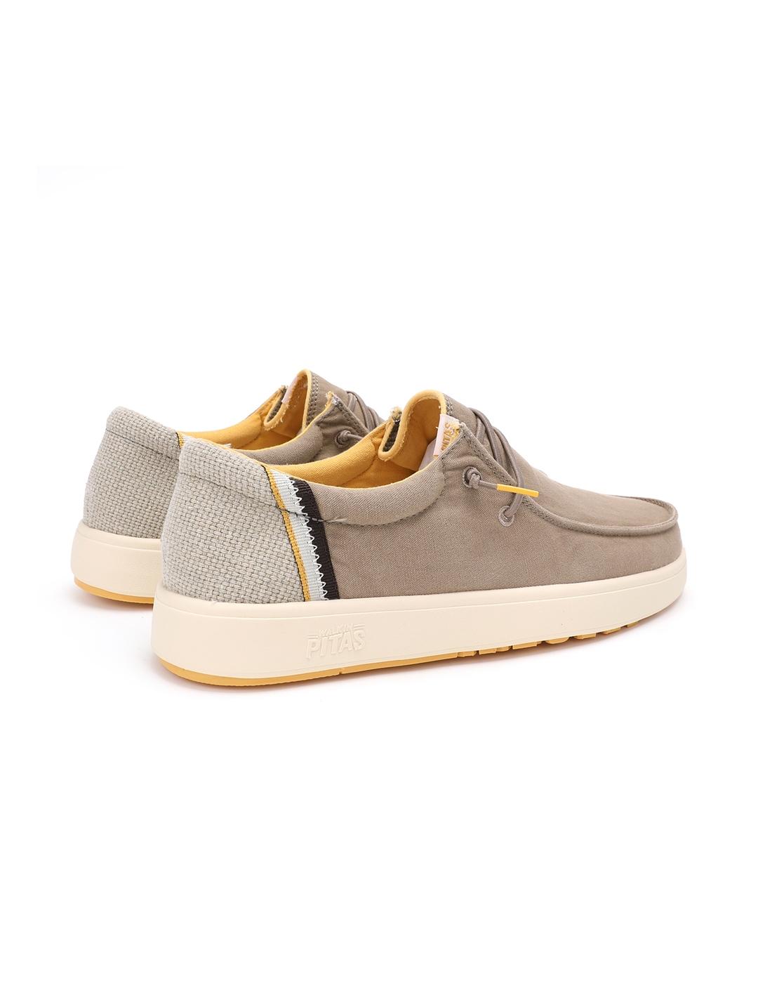 Zapatillas Walk In Pitas Cana Taupe de hombre