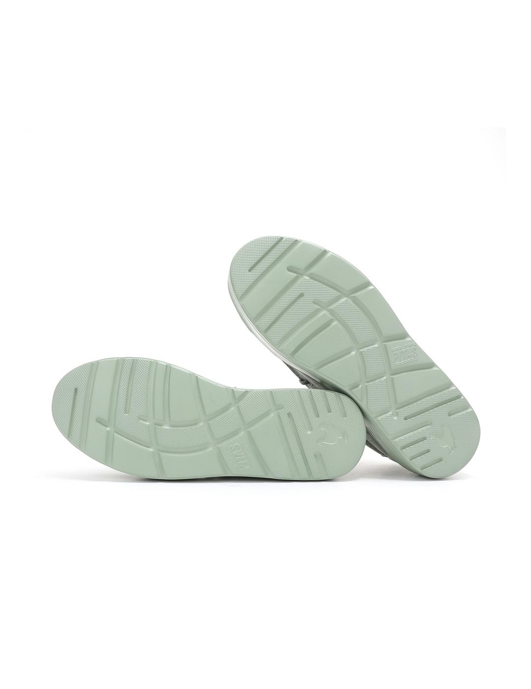 Zapatillas Walk In Pitas Daisy Verde de mujer
