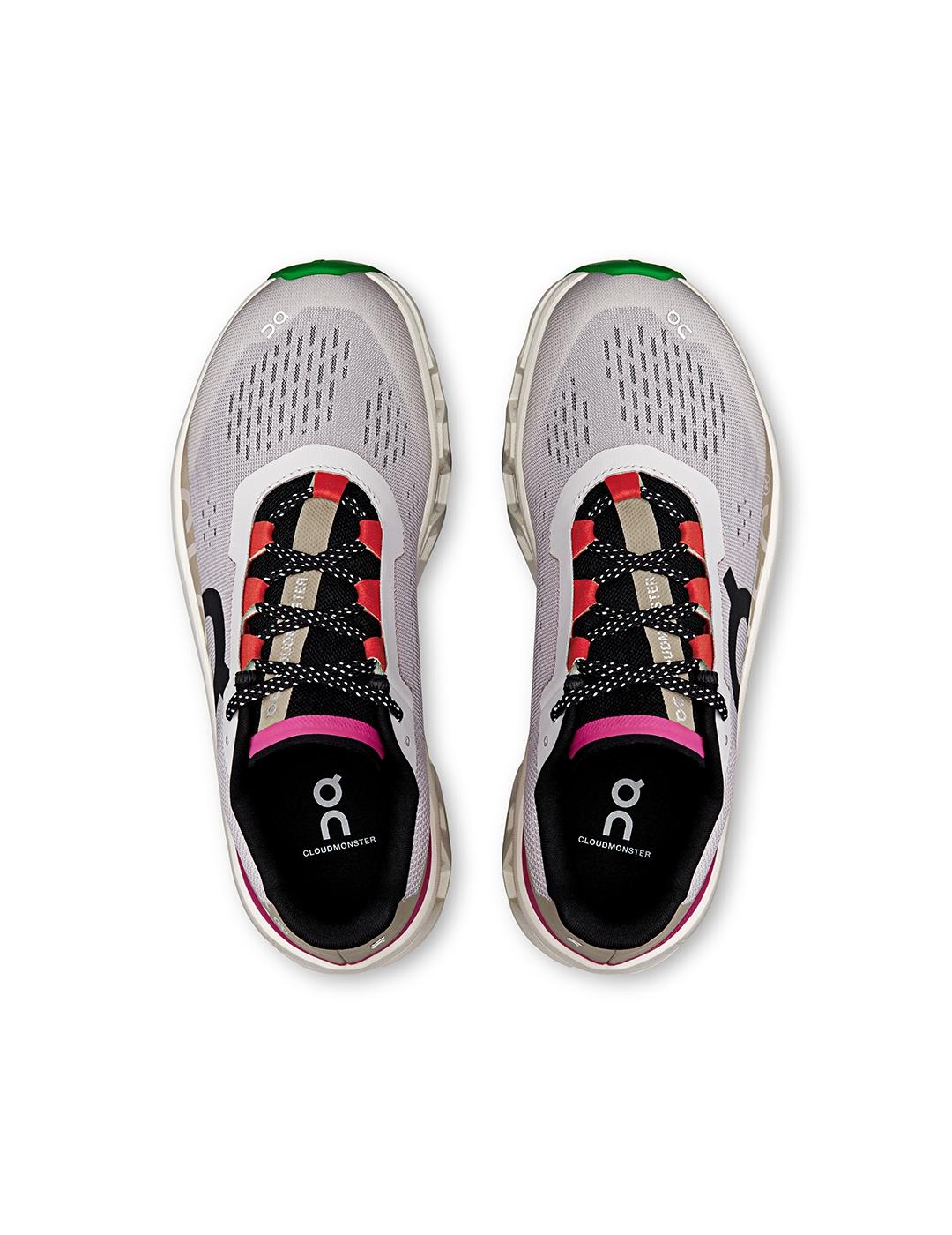 On Running Cloudmonster 1 grises de mujer