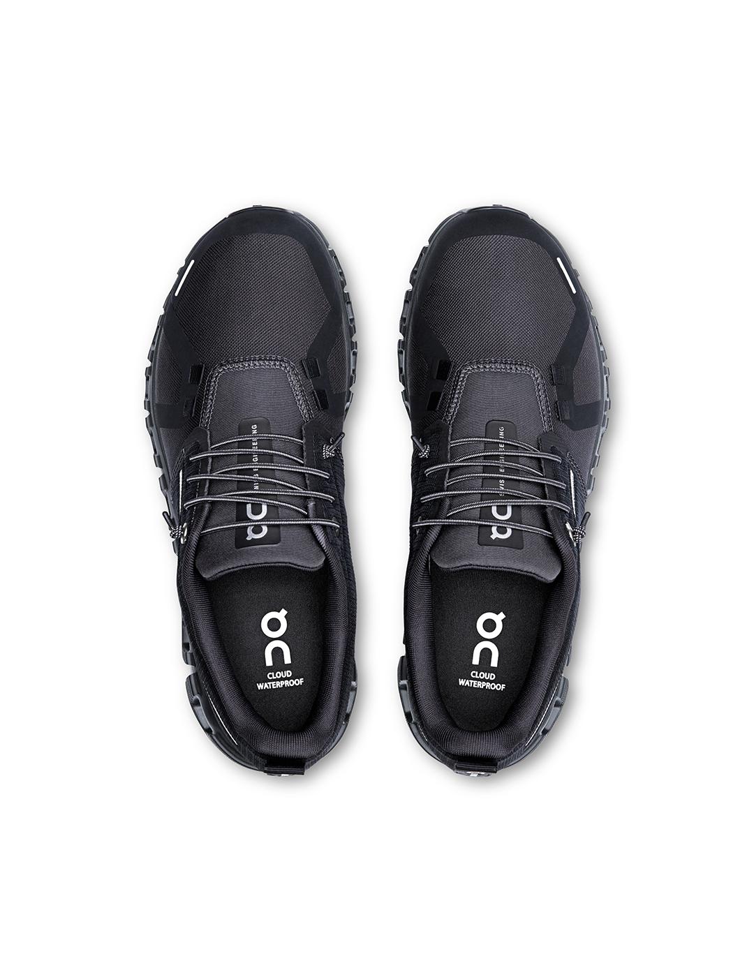 On Running Cloud 6 Waterproof negras de mujer