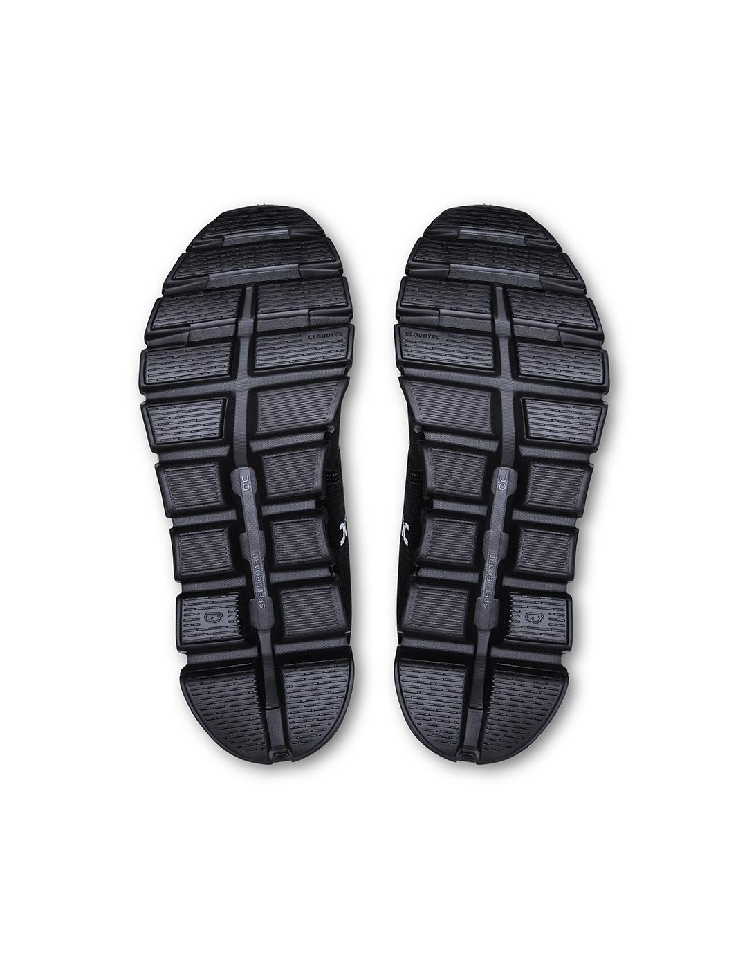 On Running Cloud 6 Waterproof negras de mujer