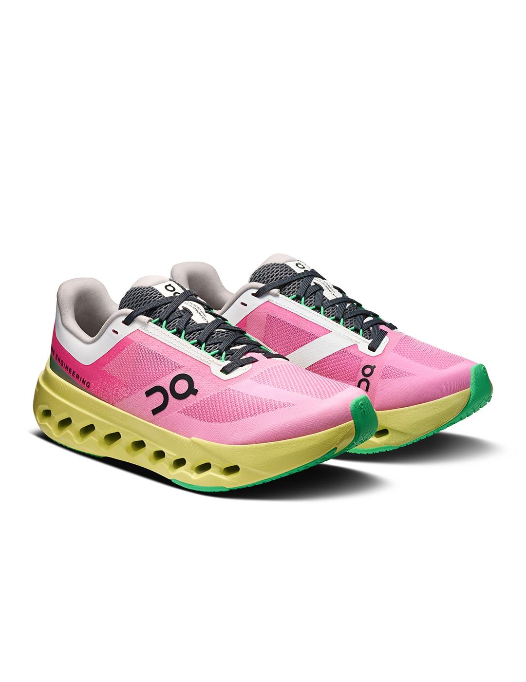 On Running Cloudsurfer Next rosa lima de mujer