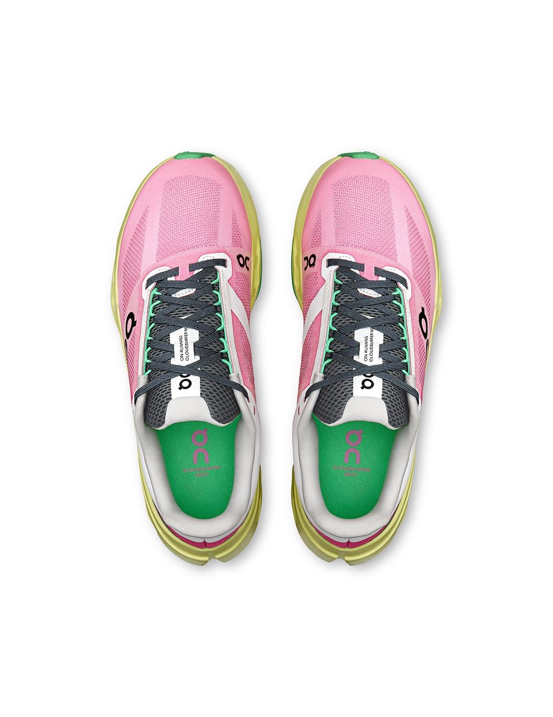 On Running Cloudsurfer Next rosa lima de mujer