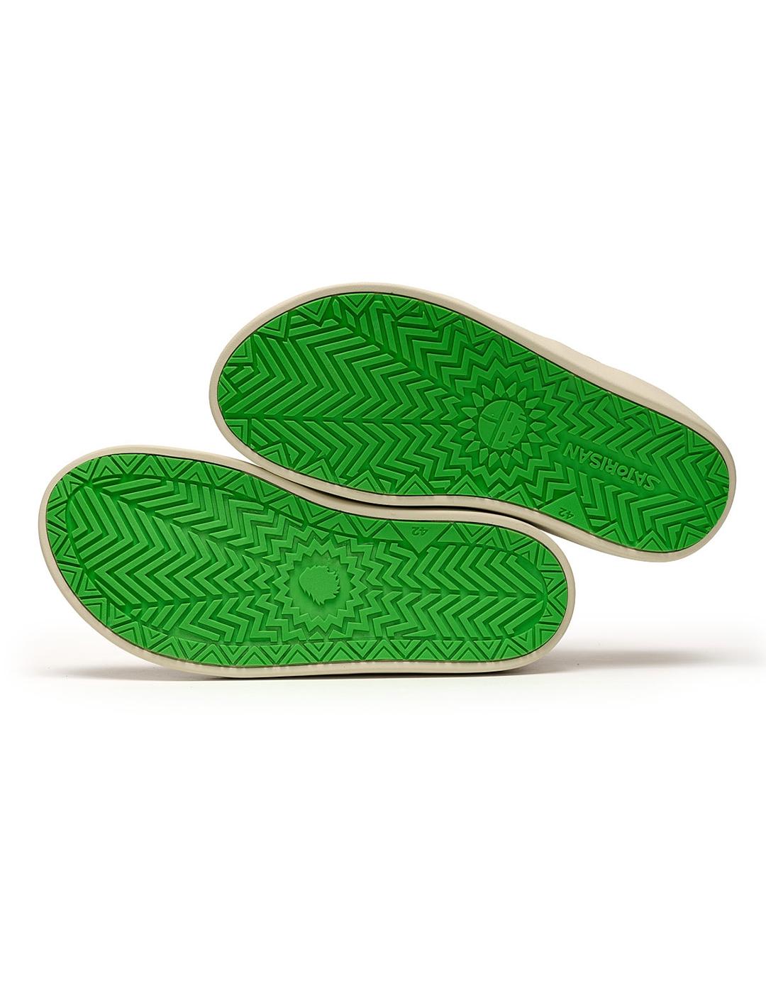 Zapatillas Satorisan Hatko vintage verde de hombre